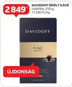 Auchan DAVIDOFF ŐRÖLT KÁVÉ ajánlat