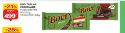 Auchan Boci Táblás Csokoládé ajánlat