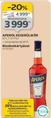 Auchan APEROL KESERŰLIKŐR ajánlat