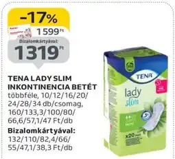 Auchan TENA Lady Slim Inkontinencia Betét ajánlat