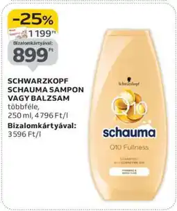 Auchan Schwarzkopf Schauma Sampon vagy Balzsam ajánlat