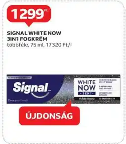 Auchan SIGNAL WHITE NOW 3IN1 FOGKRÉM ajánlat