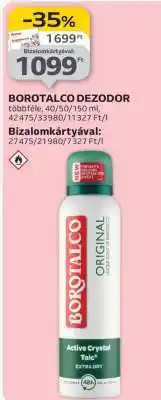 Auchan BOROTALCO DEZODOR ajánlat