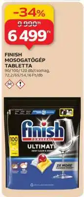 Auchan FINISH Mosogatógép-tabletta ajánlat