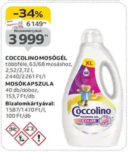 Auchan Coccolino Mosógél ajánlat