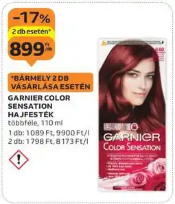 Auchan Garnier Color Sensation hajfesték ajánlat