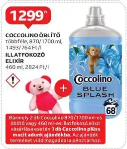 Auchan Coccolino Öblítő ajánlat