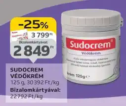 Auchan SUDOCREM VÉDŐKRÉM ajánlat