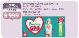 Auchan Pampers Active Baby Pants Bugyipelenka ajánlat