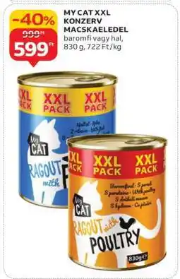 Auchan MY CAT XXL KONZERV MACSKAELEDEL ajánlat