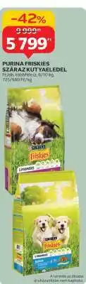 Auchan PURINA FRISKIES SZÁRAZ KUTYAELDEL ajánlat