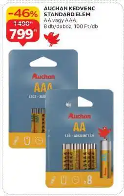 Auchan AUCHAN KEDVENC STANDARD ELEM ajánlat