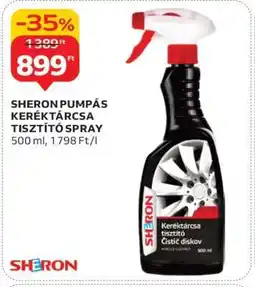 Auchan SHERON Pumpás Keréktárcsa Tisztító Spray ajánlat