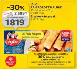 Auchan IGLO PANÍROZOTT HALRÚD ajánlat