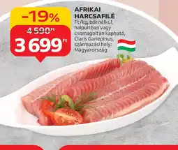 Auchan Afrikai Harcsafilé ajánlat