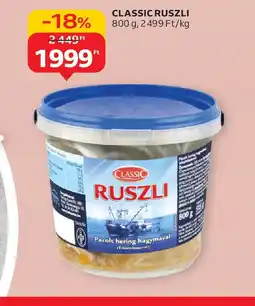Auchan Classic Ruszli ajánlat