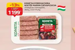 Auchan Kometa Gyorsvacsora Sertés-Marha Csevapcsicsa ajánlat