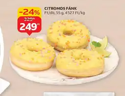 Auchan Citromos fánk ajánlat