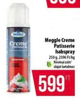 Coop Meggle Creme Patisserie habspray ajánlat