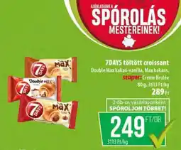 Coop 7DAYS töltött croissant ajánlat