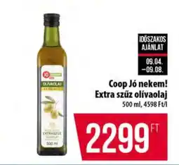Coop Coop Jó nekem! Extra szűz olívaolaj ajánlat