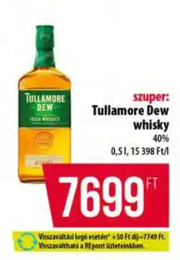 Coop Tullamore Dew whisky ajánlat