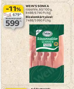 Auchan Wein's Sonka ajánlat