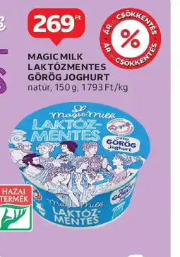 Auchan Magic Milk Laktzmentes Görög Joghurt ajánlat