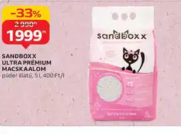 Auchan Sandboxx Ultra Prémium Macskaalom ajánlat