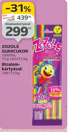 Auchan Zozole Gumicukor ajánlat
