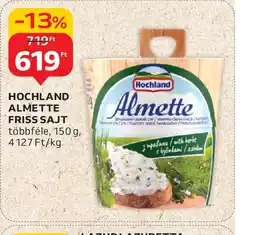 Auchan Hochland Almette Friss Sajt ajánlat
