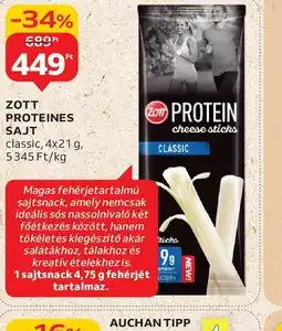 Auchan Zott Proteines Sajt ajánlat
