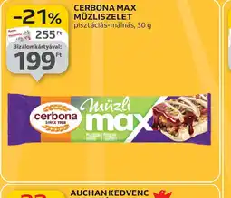 Auchan Cerbona Max Müzliszelet ajánlat