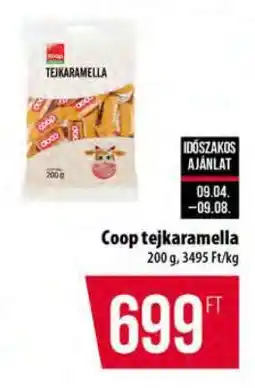 Coop Coop tejkaramella ajánlat
