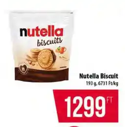 Coop Nutella Biscuit ajánlat