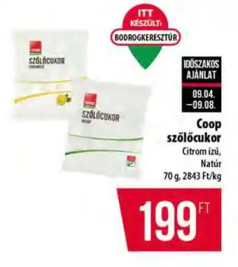 Coop Coop szőlőcukor ajánlat
