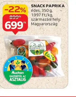 Auchan Snack Paprika ajánlat