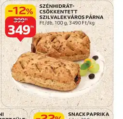 Auchan Szénhidrát-csökkentett szilvalekváros párna ajánlat