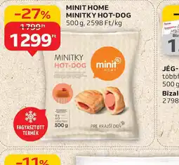 Auchan Minit Home Minitky Hot-Dog ajánlat
