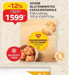 Auchan Schär Gluténmentes Császárzsemle ajánlat