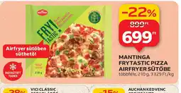 Auchan Mantinga Frytastic Pizza Airfryer Sütőbe ajánlat