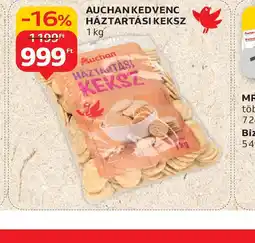 Auchan Auchan Kedvenc Háztartási Keksz ajánlat