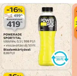 Auchan Powerade Sportital ajánlat