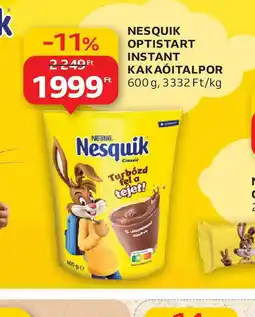 Auchan Nesquik Optistart Instant kakaitalpor ajánlat