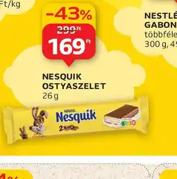 Auchan Nesquik ostyaszelet ajánlat