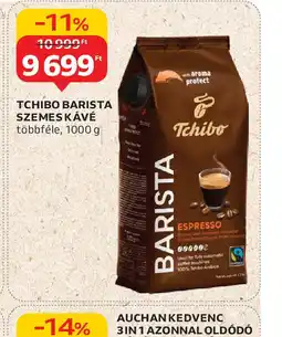 Auchan Tchibo Barista Szemes Kávé ajánlat