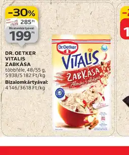 Auchan Dr. Oetker Vitalis Zabkása ajánlat