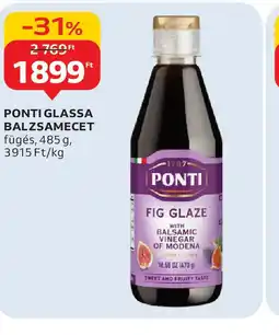 Auchan Ponti Glassa Balzsamecet ajánlat