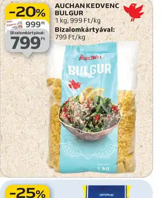 Auchan Auchan Kedvenc Bulgur ajánlat