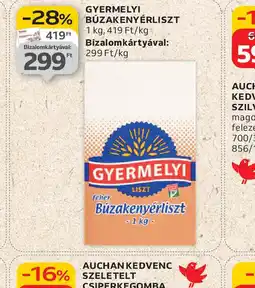 Auchan Gyermelyi Búzakenyérliszt ajánlat